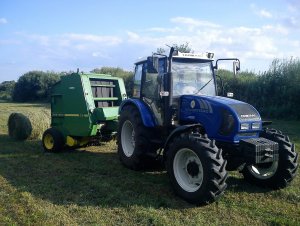 Farmtrac 675DT + John Deere 545