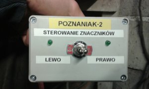 Elektryczne sterowanie znacznikami w siewniku Poznaniak