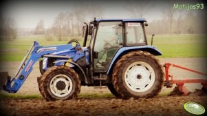 New Holland T5040 + Agro - Masz 4x35