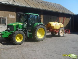 John Deere 6430 + Bury