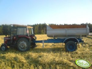 Massey Ferguson 255 + przyczepa