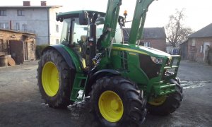 John Deere 6100RC+JD H310