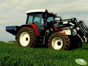 Steyr 9095MT + Bogballe L1 plus