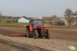 Zetor 8145 + brona 7-polowa