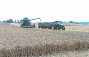 John Deere W540 & JD 6150M