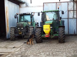 John Deere 6610 & Fendt Farmer 312