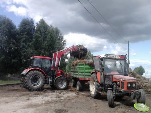 Zetor 7711 + Pronar T672 i Zetor Proxima 100