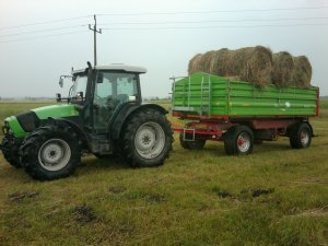 Deutz-Fahr Agrofarm 430 i Unia Brzeg P-10 Long