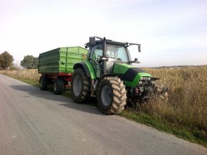 Deutz-Fahr Agrotron K420 & Pronar 672/1