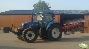 New Holland T6080 & Kuhn vari-master 153