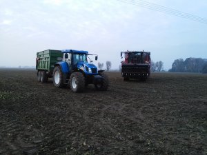 Grimme Rexor 620 & New Holland T7