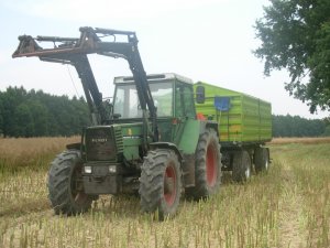 Fendt Favorit 611 lsa + Zasław 14 ton
