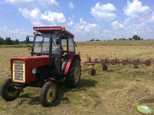 Ursus C-360 & przewracarko-zgrabiarka 