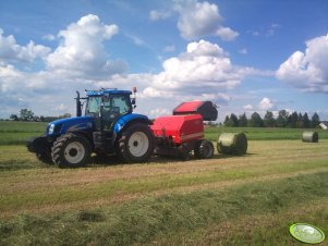 New Holland T6030 RC & Vicon RF 135