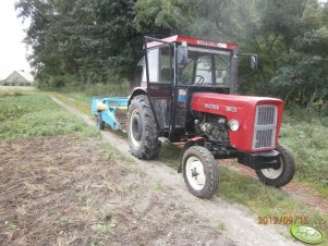 Ursus C-360 + kopaczka Agromet 