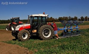 Steyr 4075  KOMPAKT + Rabe ALBATROS