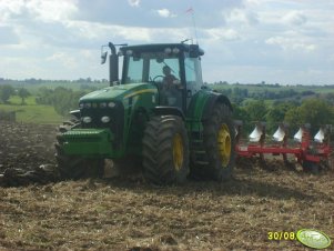 John Deere 8130 + Vis 5+1