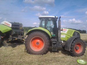 Claas Axion 820 & Claas Variant 