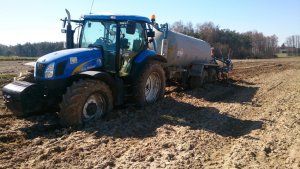 New Holland T6070 + Pomot Chojna