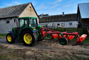 John Deere 6200 + AgroMasz PJ4