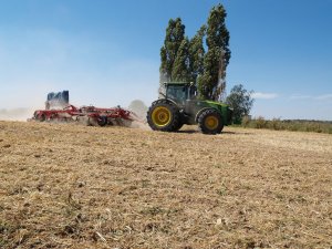 John Deere 8360R + Horsch Tiger 5AS