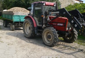 zetor 7540 + przyczepa D 47