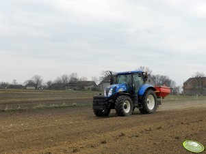 New Holland T6070 PC + Unia Mx 3000 l