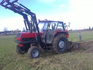 Ursus 902 + pług 3 skibowy ruski