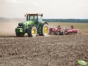 John Deere 8530 + Horsch Tiger 5 AS