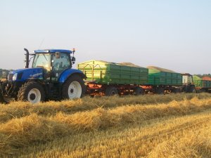 New Holland T6.175 + 2x HL8011