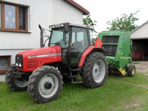 Massey Ferguson 6260 & John Deere 590