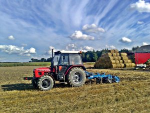 Zetor 7045 i Gruber Rolmako 2.1m