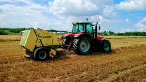 Massey Ferguson 6475 + Krone KR 130