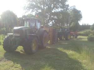 John Deere 7530 Premium x2 + Kuhn XM2 i STALTECH Brona UH 45