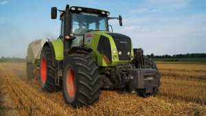 Claas Axion 840 + Claas Quadrant 2200