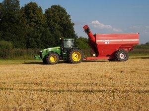 John Deere 8360 R + Horsch Titan 34 UW