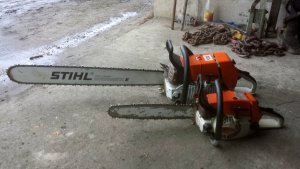 STIHL MS 780 & STIHL 040 AV