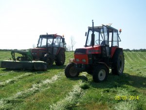 Ursus C-362 de luxe i Zetor 6340