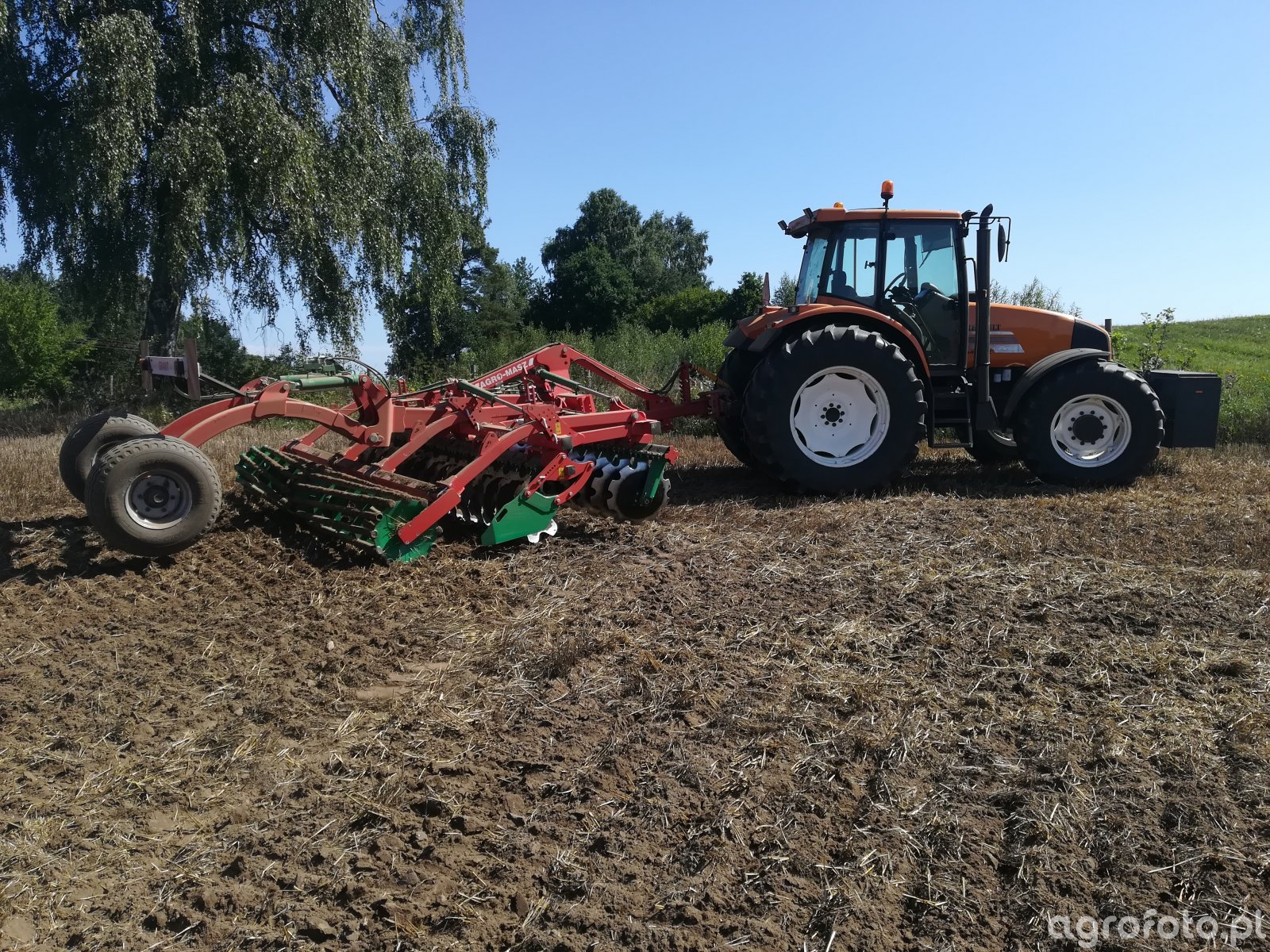Renault Ares 640 & Agro Masz BT40H