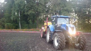 New Holland T7 185 + Pilmet Europa 3020 Plus