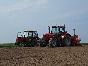 Zetor 7211 i MF 6475