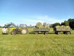 Ursus 1004 + TUR-16 HYDRAMET GIŻYCKO + 2x przyczepa 3,5 t