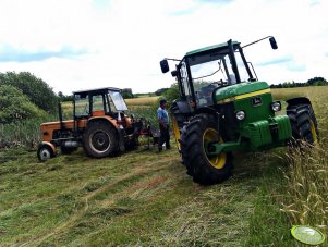 John Deere 2850  & URSUS C-360 P