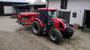 Zetor proxima plus 85 & zestaw uprawowo siewny Agro-masz 3m (SR300)