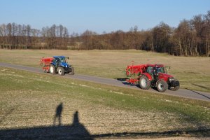 New Holland T6050 plus i Case maxxum 115