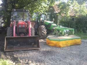 Deutz-Fahr Agrofarm 430 & Zetor 7340