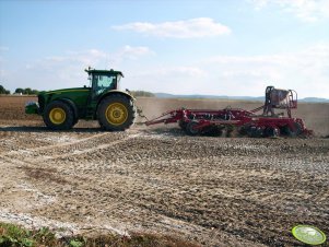 John Deere 8530 + Horsch Tiger 6 AS