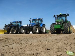 New Holland Ts 115A - T6080 - John Deere 7730