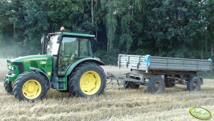 John Deere 5080M + Autosan 6 t