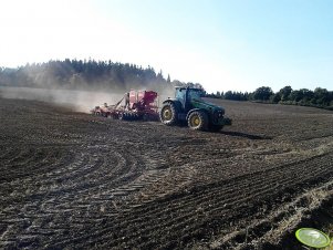 John Deere 8430 + Kverneland Accord MSC 6000